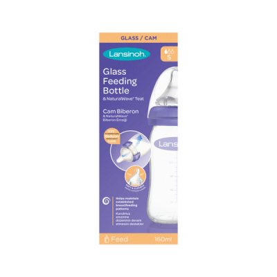 Lansinoh üveg cumisüveg 160 ml - 1 db