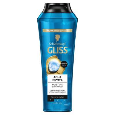 Gliss Aqua Revive sampon normál hajra - 250 ml