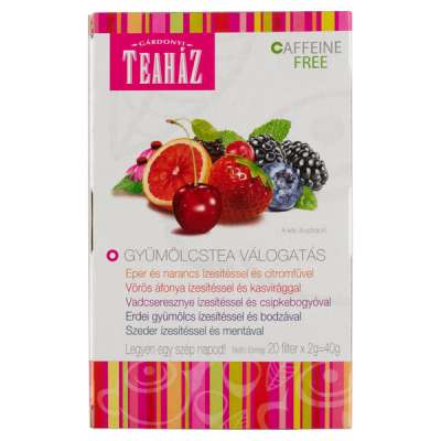 Gárdonyi Teaház gyümölcstea -válogatás - 40 g
