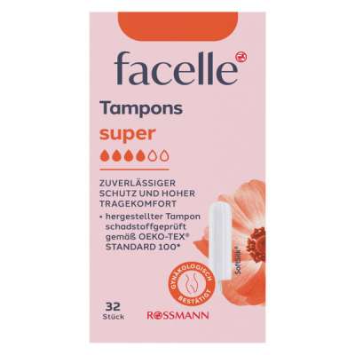 Facelle Super tampon - 32 db