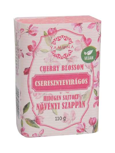 Yamuna cseresznyevirágos hidegen sajtolt szappan - 110 g