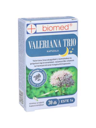 Biomed valeriana trio kapszula - 30 db