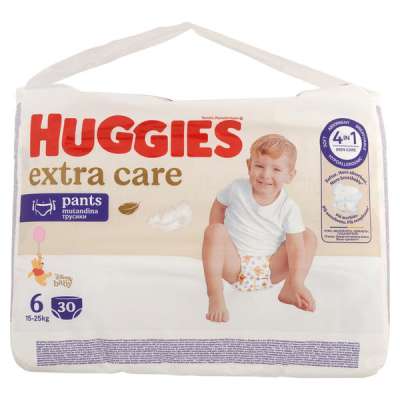 Huggies Extra Care Pants 6 bugyipelenka 15-25 kg - 32 db