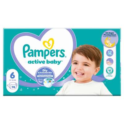 Pampers Active Baby pelenka 13-18 kg, méret: 6 - 96 db