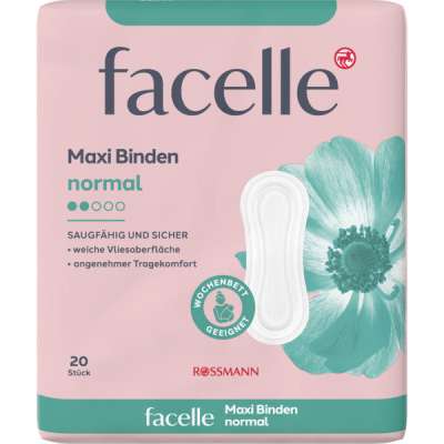 Facelle Maxi Normal egészségügyi betét - 20 db