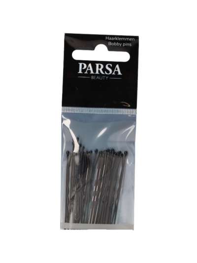 Parsa Beauty hullámcsat /fekete - 20 db