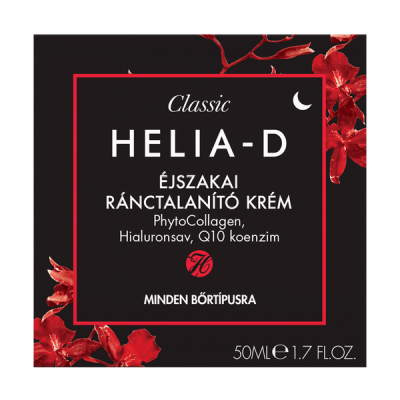 Helia-D Classic Q10 éjszakai ránctalanító krém - 50 ml