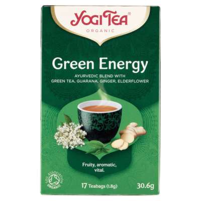 Yogi tea energizáló zöld bio tea - 30,6 g