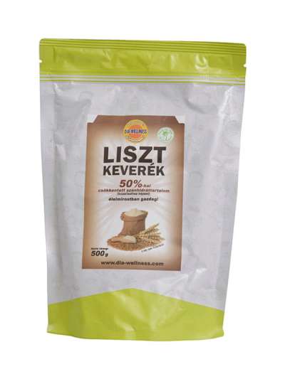 Dia-wellness lisztkeverék szénhidrát csökkentett - 500 g