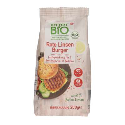 Ener-bio lencse fasírt alappor - 200 g