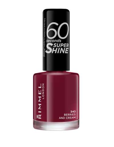 Rimmel 60 seconds Super Shine körömlakk /340 berries and cream - 1 db