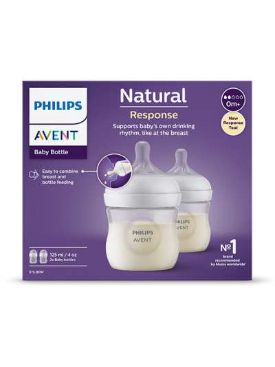 Philips Avent Natural Response cumisüveg újszülött kortól 125 ml - 2 db