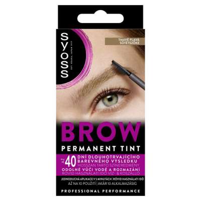 Syoss Brow Tint szemöldökfesték sötétszőke - 1 db