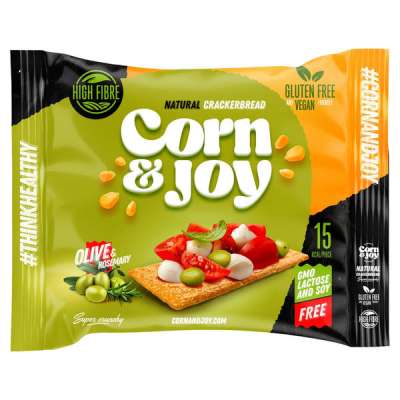 Corn&Joy extrudált kenyér rozmaring és olívaolaj ízesítéssel - 80 g