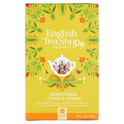 English Tea Shop bio citromfű tea gyömbér-citrom - 30 g