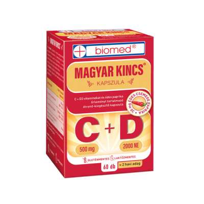 Biomed Magyar Kincs C+D-vitamin kapszula - 60 db
