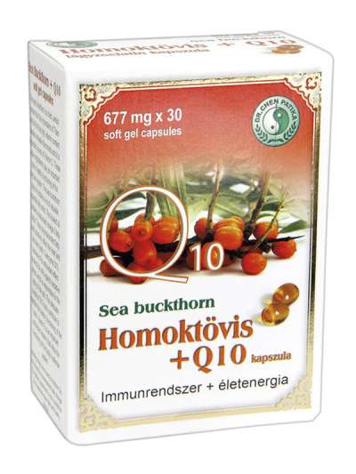 Dr. Chen Patika Homoktövis + Q10 lágyzselatin kapszula - 30 db