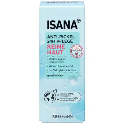 Isana Anti-pattanás hidratáló krém problémás bőrre - 50 ml