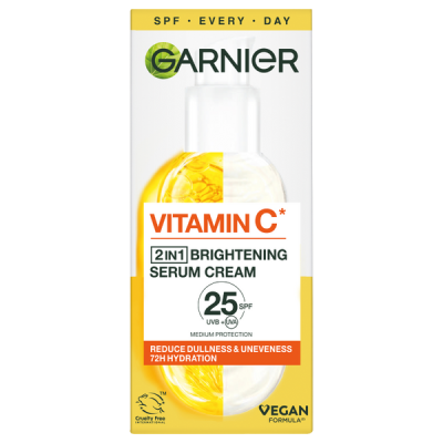 Garnier Skin Naturals Krém-szérum C-vitaminnal a bőr ragyogásáért - 50 ml
