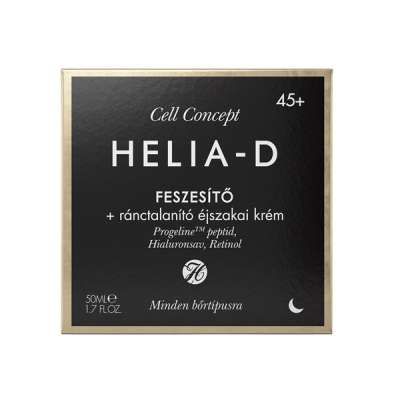 Helia-D Cell Concept feszesítő ránctalanító éjszakai krém 45+ - 50 ml