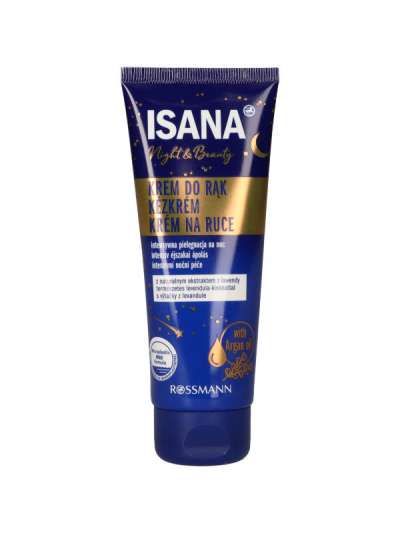 Isana Night&Beauty kézkrém - 100 ml