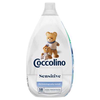 Coccolino Sensitive öblítő 58 mosás - 870 ml