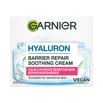 Garnier Hyaluron bőrnyugtató, a bőrbarrier regenerálását elősegítő krém - 50 ml