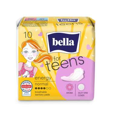 Bella for Teens Energy egészségügyi betét - 10 db