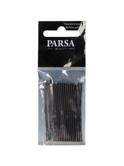 Parsa Beauty hullámcsat fekete - 18 db