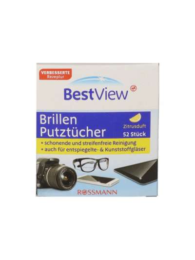 Best View Szemüvegtisztító Kendő - 52 db