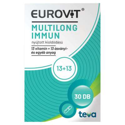 Eurovit Multilong Immun kapszula étrend-kiegészítő - 30 db