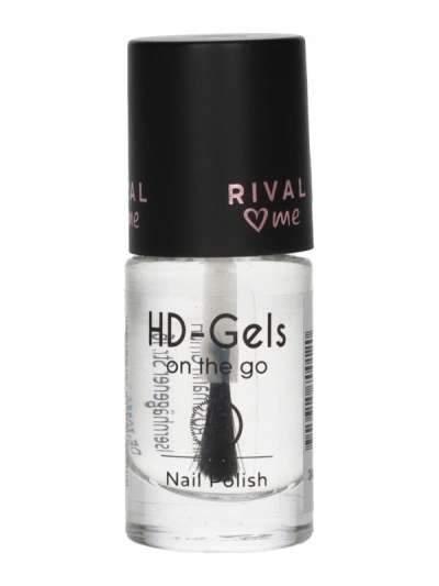 Rival Loves Me HD-Gels On The Go körömlakk /01 Top Coat - 1 db