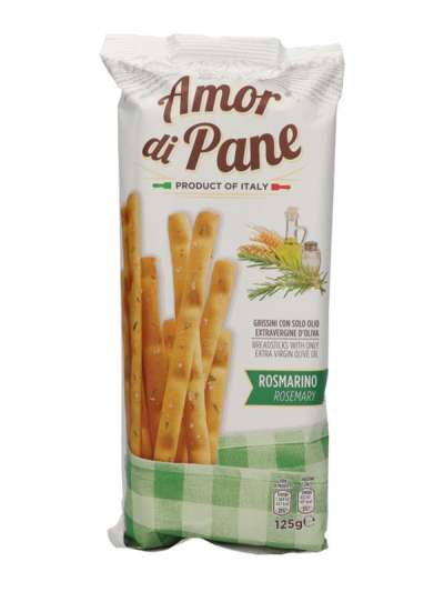 Amor di Pane Olasz rozmaringos grissini - 125 g