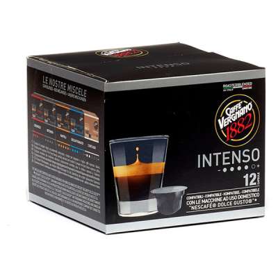 Caffé Vergnano Intenso Dolce Gusto kávékapszula - 12 db
