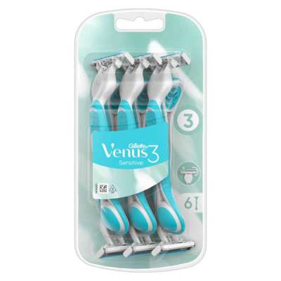 Gillette Venus Sensitive eldobható borotva - 6 db