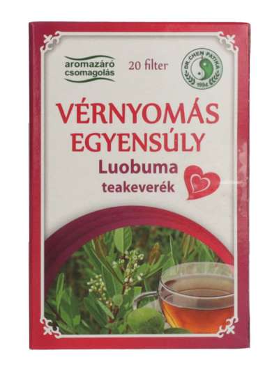 Dr. Chen Patika Vérnyomás Egyensúly Luobuma teakeverék - 20 db