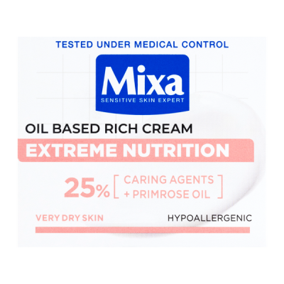 Mixa Extreme Nutrition gazdag krém ligetszépeolajjal - 50 ml