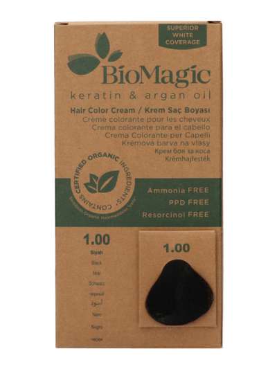 Biomagic hajfesték /1.00 fekete - 1 db