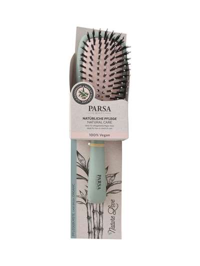 Parsa Beauty Hajkefe organic ápoló, bézs, nagy ovális - 1 db