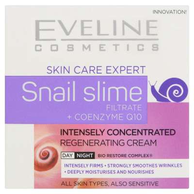 Eveline Skin Care Expert feszesítő krém Q10 koenzimmel és csiganyál szűrlettel - 50 ml