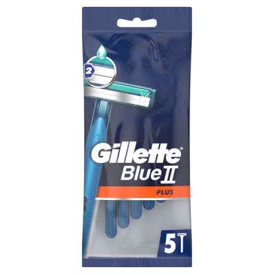 Gillette Blue2 Plus eldobható borotva 2 pengés - 5 db
