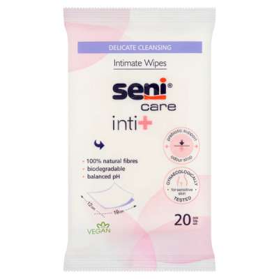 Seni Care inti+ intim nedves törlőkendő - 20 db