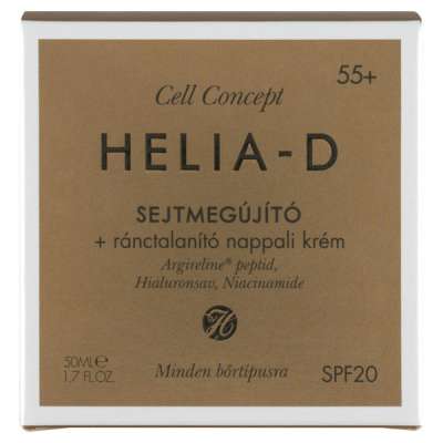 Helia-D Cell Concept sejtmegújító ránctalanító nappali krém 55+ - 50 ml