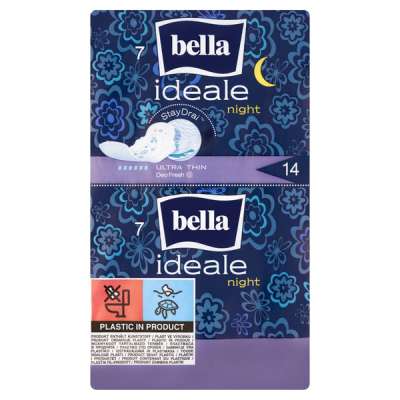Bella Ideale Night ultravékony éjszakai egészségügyi betét - 14 db