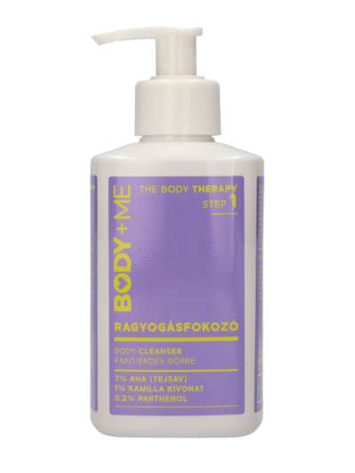 Body + Me Ragyogásfokozó body cleanser fakó/érdes bőrre - 300 ml