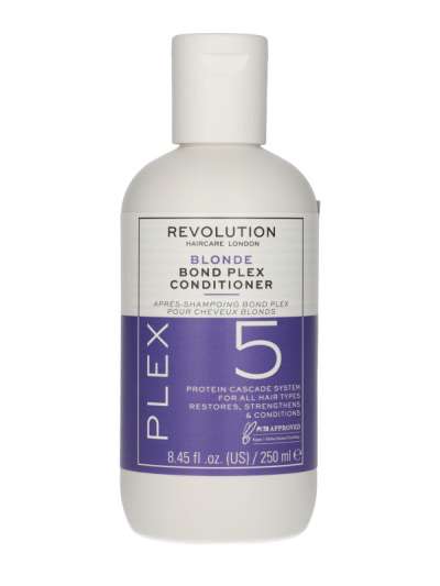 Revolution Haircare Plex 5 hajkötés helyreállító balzsam szőke hajra - 250 ml