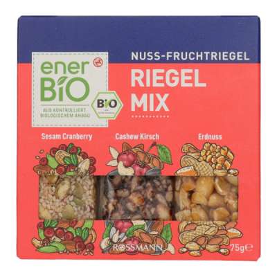 Ener-bio magvas-gyümölcsszelet mix3s pakk - 75 g
