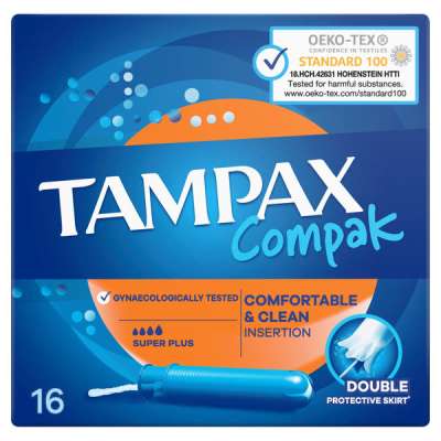 Tampax Compak Super Plus tampon - 16 db