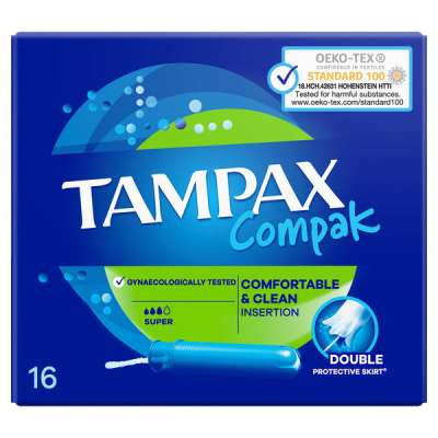 Tampax Compak Super tampon - 16 db
