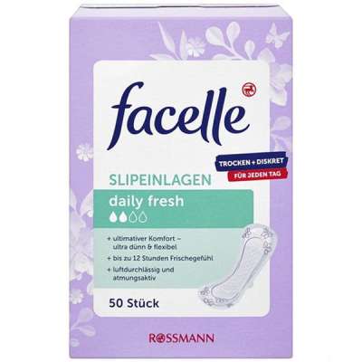 Facelle Daily Fresh tisztasági betét - 50 db